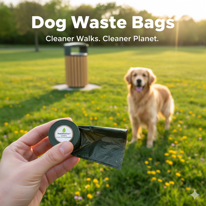 Dog Waste Bags Pawsitiveone.com.au