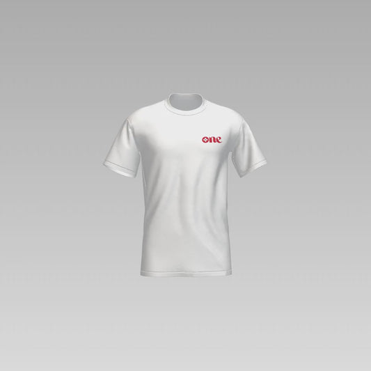 Pawsitive One White Luxe Organic Cotton Tee AU & NZ